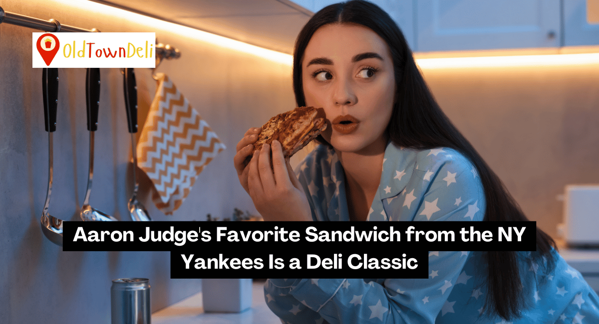 Aaron Judge's Favorite Sandwich from the NY Yankees Is a Deli Classic