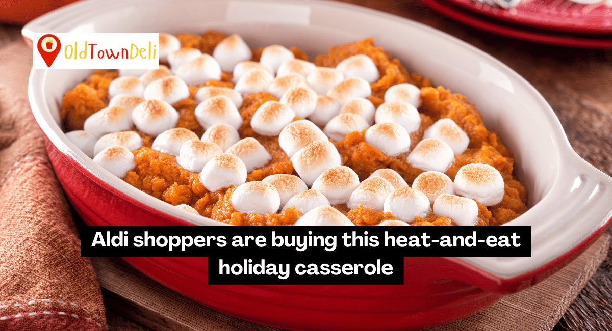 Aldi shoppers are buying this heat-and-eat holiday casserole