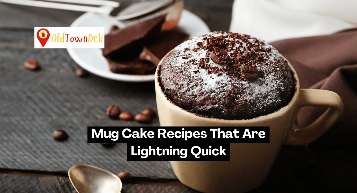 Mug Cake Recipes That Are Lightning Quick