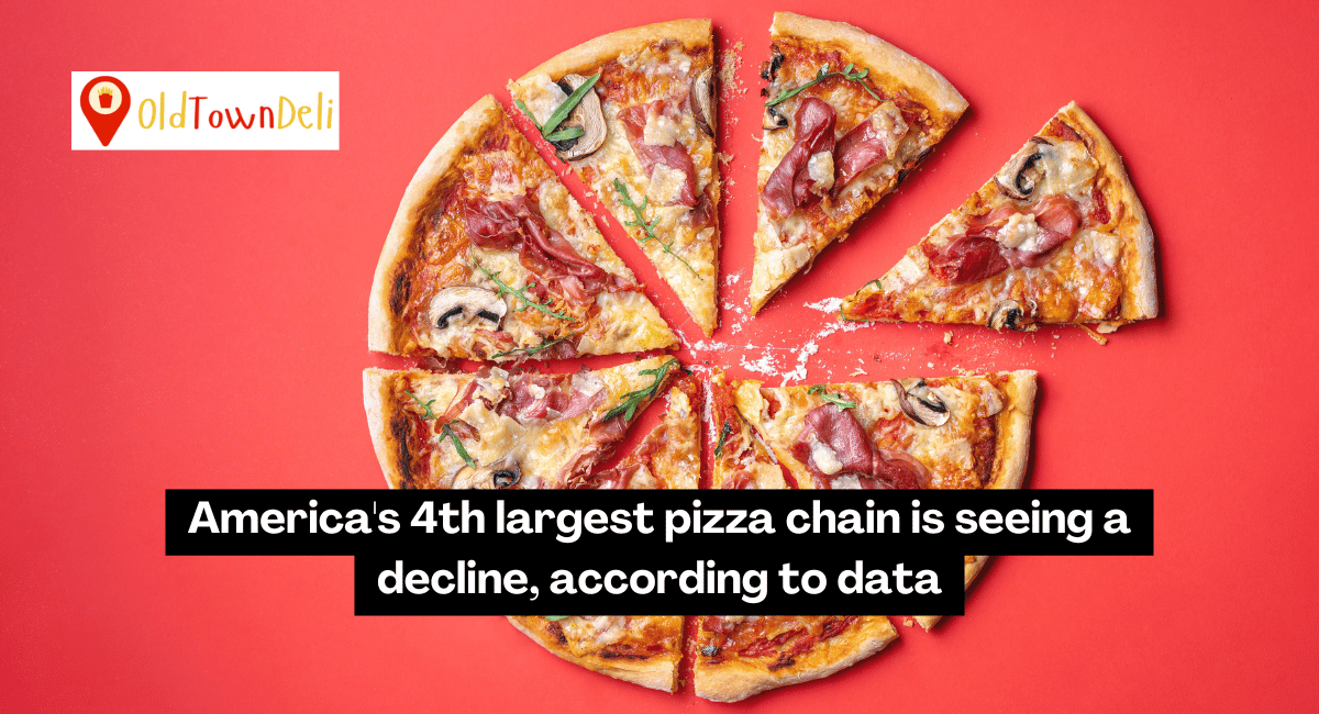 America's 4th largest pizza chain is seeing a decline, according to data