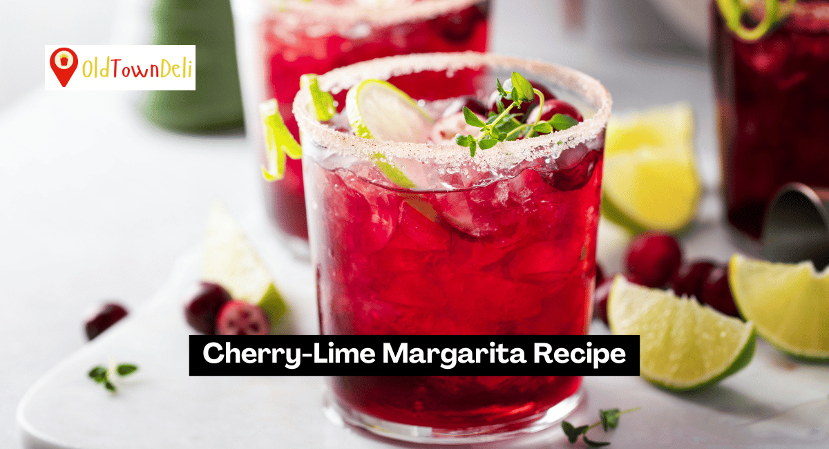 Cherry-Lime Margarita Recipe