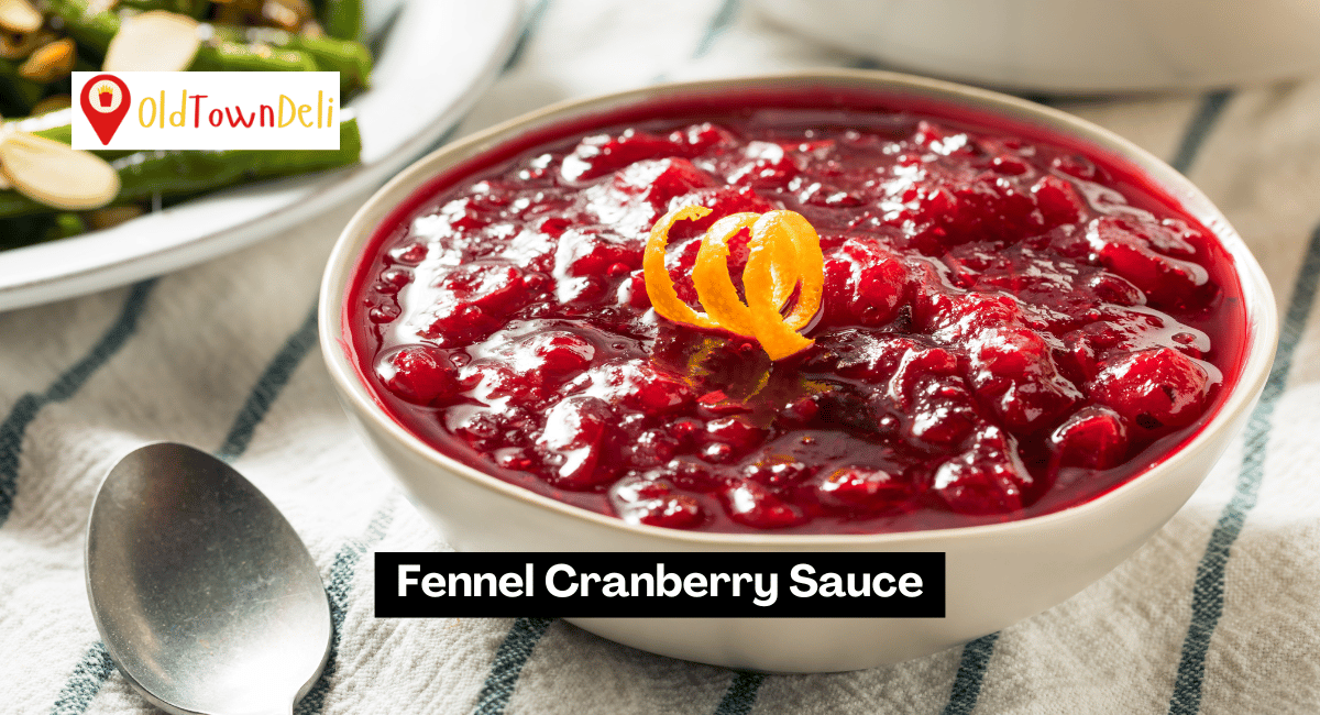 Fennel Cranberry Sauce