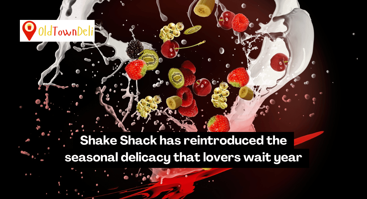 Shake Shack has reintroduced the seasonal delicacy that lovers wait year