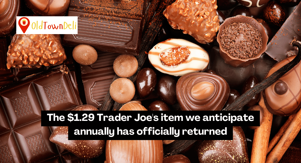 The $1.29 Trader Joe's item we anticipate annually has officially returned