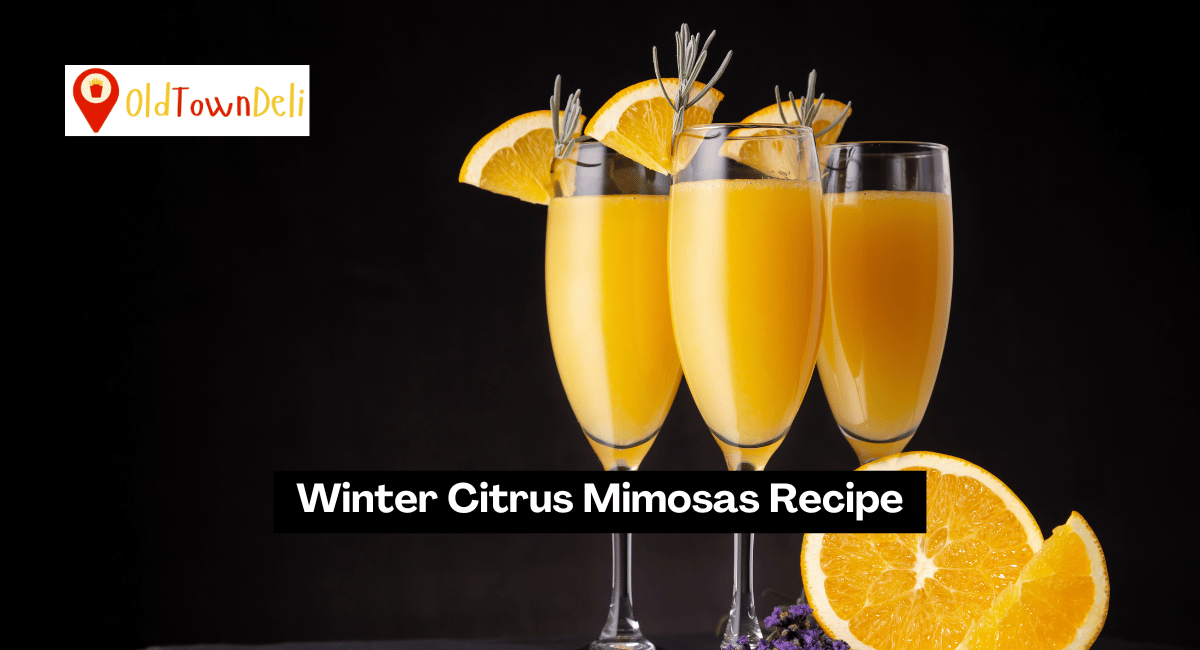 Winter Citrus Mimosas Recipe